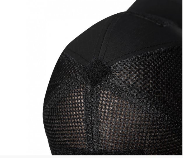 Кепка Camotec Tactic Mesh Rip-Stop Stretch Чорна Фото 3